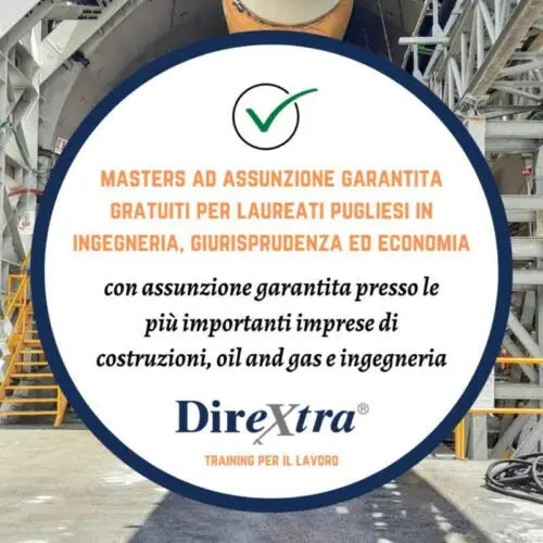 Cartello con promozione di voucher Pass Laureati e sbocco occupazionale garantito.