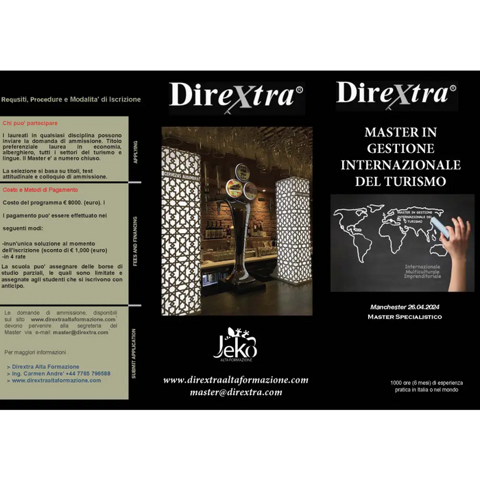 Master in Gestione Internazionale del Turismo