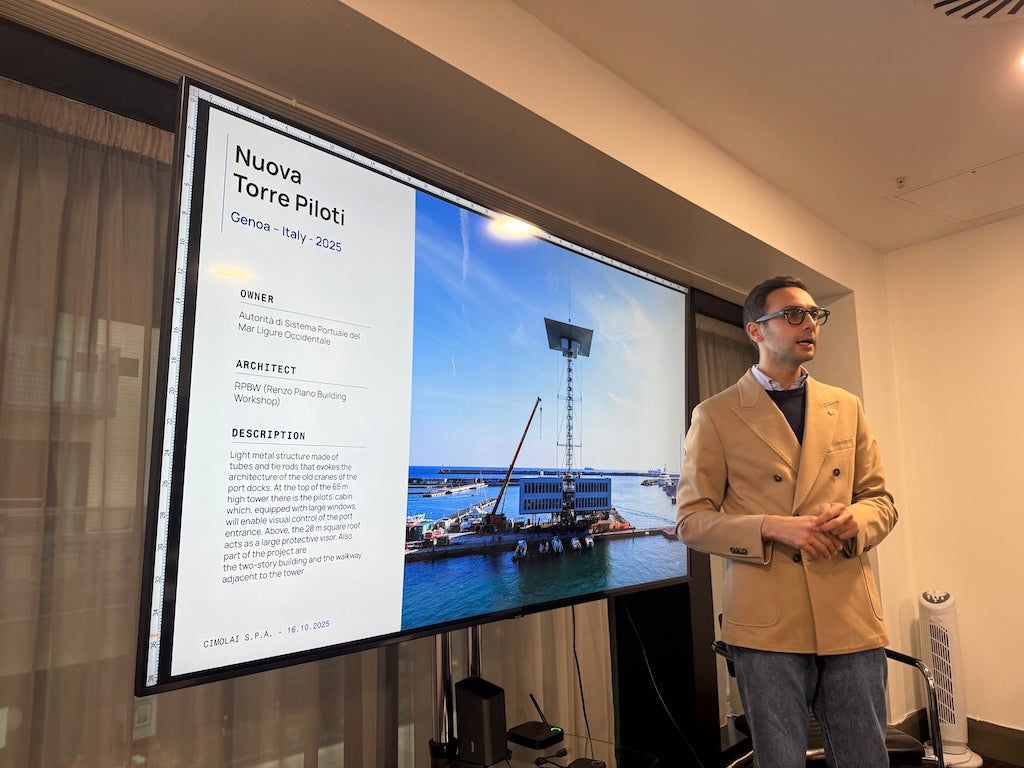 Cimolai – Progetto Torre Piloti presentato da Ing. Enrico Renzi