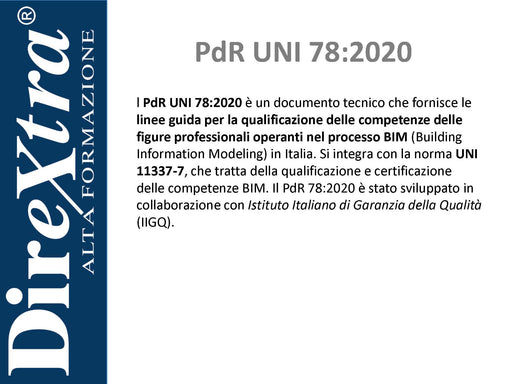 Corso Mantenimento Certificazione Esperti BIM-Dirextra-Alta-Formazione 