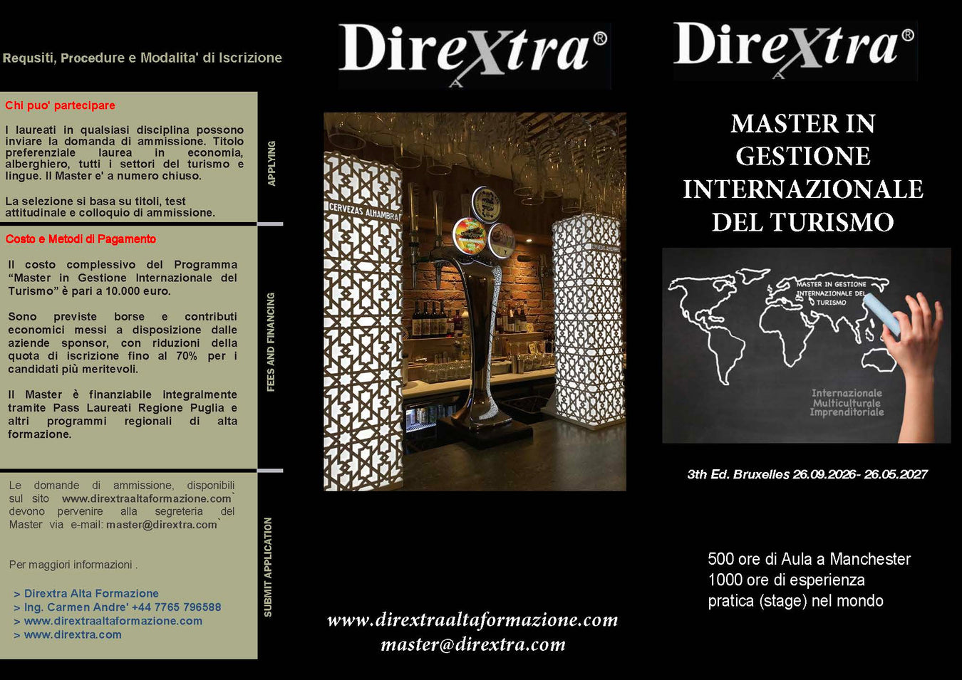 🌍 Programma Internazionale per l’Inserimento Professionale nel Settore del Turismo e della Destination Management