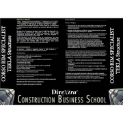Brochure informativa per il Corso BIM Specialist Tekla Structure con certificazione