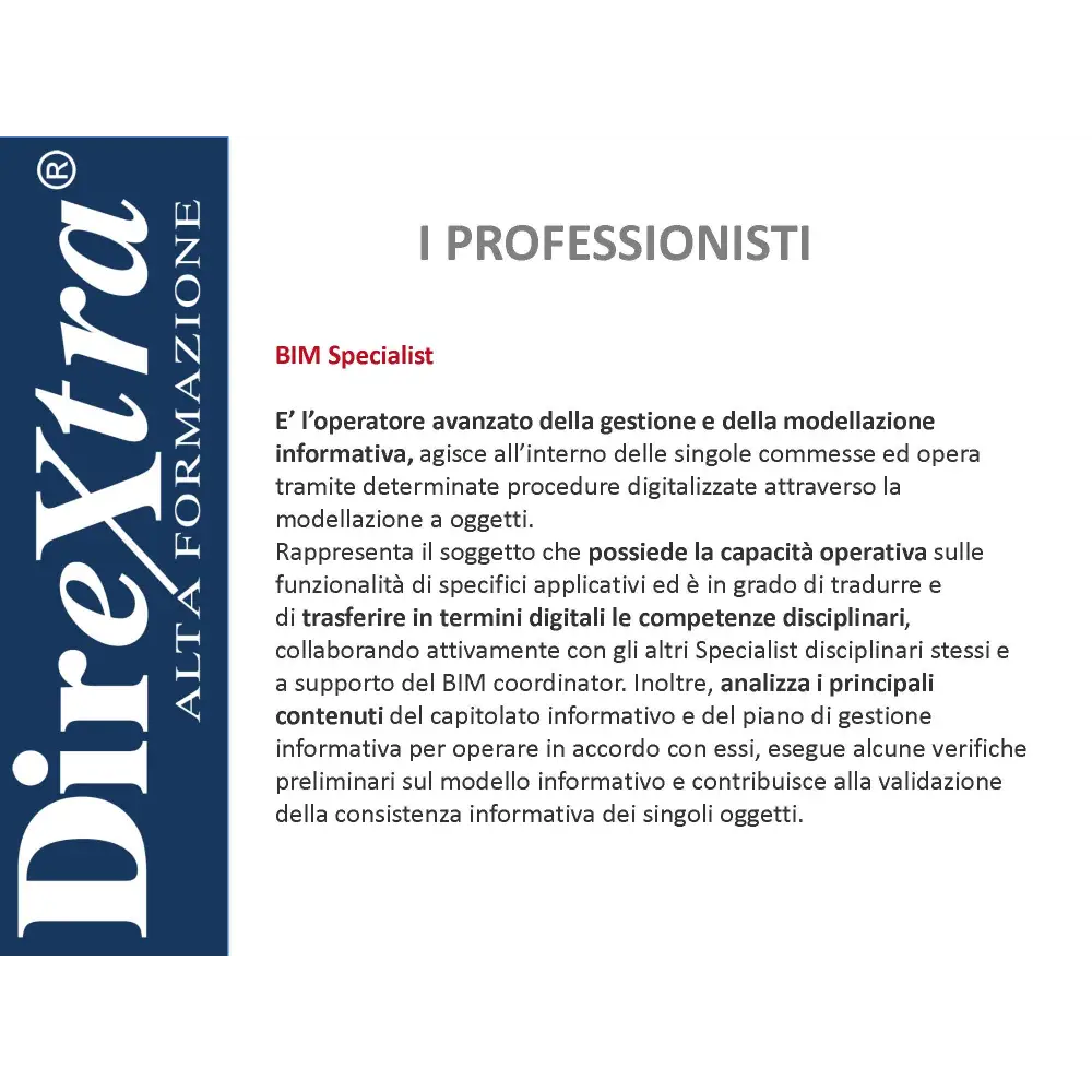 Certificazioni Esperti BIM Accredia