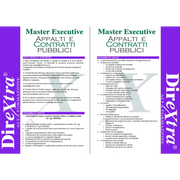 Brochure del Master Executive in Appalti e Contratti Pubblici, prossima edizione 31 gennaio